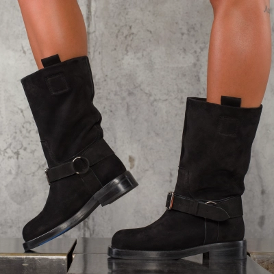 Ботуши Elmira, Черен Цвят