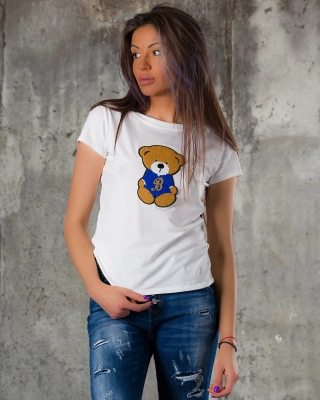 Тениска Teddy Love, Син Цвят