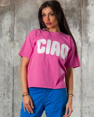 Тениска Ciao, Розов Цвят