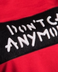 Μπλουζάκι I Don't Care,  κόκκινο Χρώμα