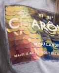 Μπλουζάκι με πούλιες Caroline, άσπρο  Χρώμα