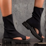 Ανοιχτές μπότες Smokey, Μαυρος Χρώμα