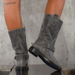 Ботуши Elmira, Черен Цвят