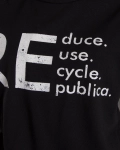 Μπλουζάκι Recycle, Εκρού Χρώμα