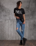 Μπλουζάκι Recycle, Εκρού Χρώμα