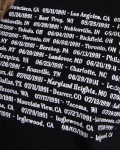Κοντό μπλουζάκι California, Μαυρος Χρώμα