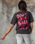 Тениска Don't Look Back, Черен Цвят