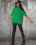 Пуловер Warm Inside, Зелен Цвят