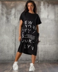 Рокля Big Apple, Черен/Зелен Цвят