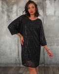 Рокля Shine Season, Черен Цвят